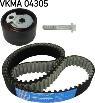 SKF VKMA 04305 - Kit cinghie dentate autozon.pro