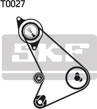 SKF VKMA 04301 - Kit cinghie dentate autozon.pro