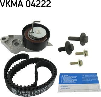 SKF VKMA 04222 - Kit cinghie dentate autozon.pro