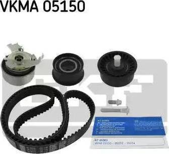 SKF VKMS 05154-2 - Kit cinghie dentate autozon.pro