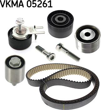 SKF VKMA 05261 - Kit cinghie dentate autozon.pro