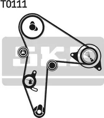 SKF VKMA 06500 - Kit cinghie dentate autozon.pro