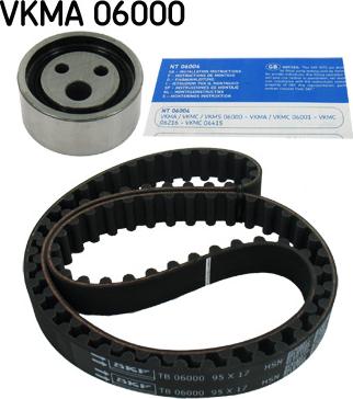 SKF VKMA 06000 - Kit cinghie dentate autozon.pro