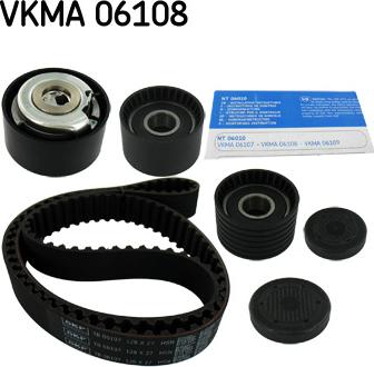 SKF VKMA 06108 - Kit cinghie dentate autozon.pro