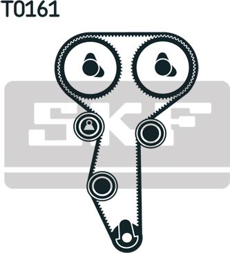 SKF VKMA 06107 - Kit cinghie dentate autozon.pro