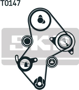 SKF VKMA 06114 - Kit cinghie dentate autozon.pro