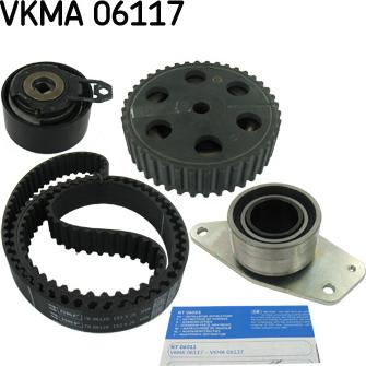 SKF VKMA 06117 - Kit cinghie dentate autozon.pro