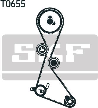 SKF VKMA 06123 - Kit cinghie dentate autozon.pro