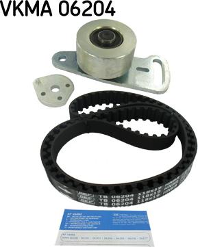 SKF VKMA 06204 - Kit cinghie dentate autozon.pro