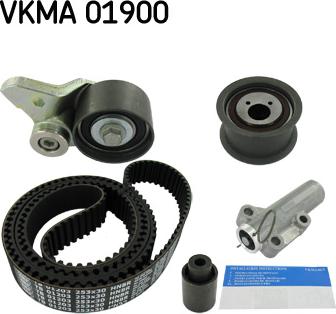 SKF VKMA 01900 - Kit cinghie dentate autozon.pro