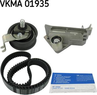 SKF VKMA 01935 - Kit cinghie dentate autozon.pro