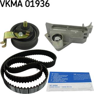 SKF VKMA 01936 - Kit cinghie dentate autozon.pro