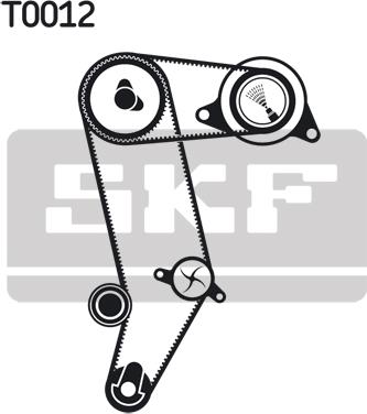 SKF VKMA 01040 - Kit cinghie dentate autozon.pro