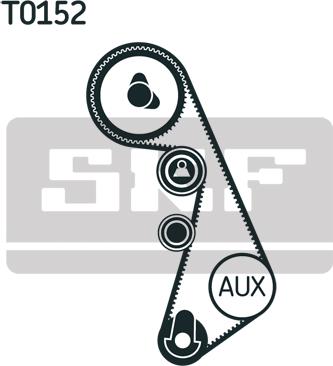 SKF VKMA 01007 - Kit cinghie dentate autozon.pro