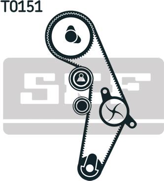 SKF VKMA 01918 - Kit cinghie dentate autozon.pro