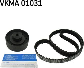 SKF VKMA 01031 - Kit cinghie dentate autozon.pro