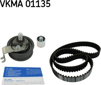 SKF VKMA 01135 - Kit cinghie dentate autozon.pro