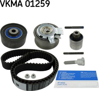 SKF VKMA 01259 - Kit cinghie dentate autozon.pro