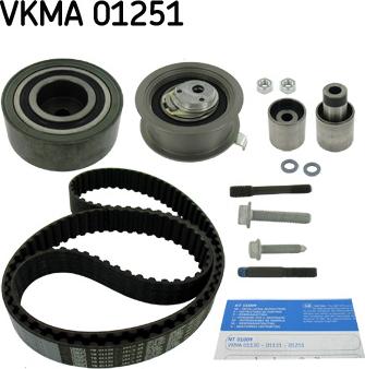 SKF VKMA 01251 - Kit cinghie dentate autozon.pro