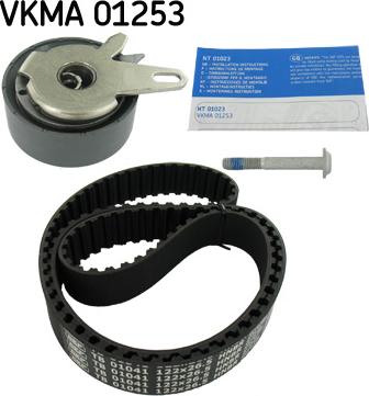 SKF VKMA 01253 - Kit cinghie dentate autozon.pro