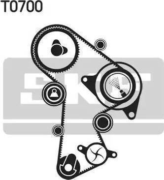 SKF VKMA 01269 - Kit cinghie dentate autozon.pro