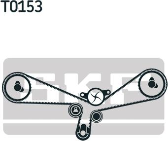 SKF VKMA 01202 - Kit cinghie dentate autozon.pro