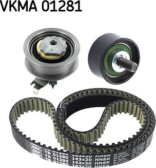 SKF VKMA 01281 - Kit cinghie dentate autozon.pro