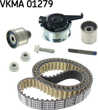 SKF VKMA 01279 - Kit cinghie dentate autozon.pro