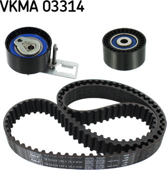 SKF VKMA 03314 - Kit cinghie dentate autozon.pro