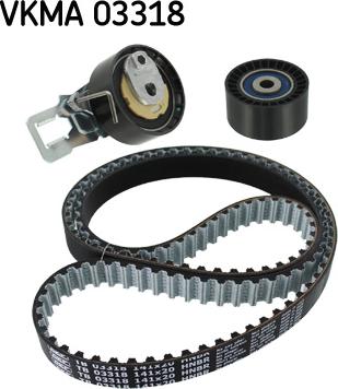 SKF VKMA 03318 - Kit cinghie dentate autozon.pro