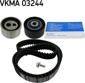 SKF VKMA 03244 - Kit cinghie dentate autozon.pro