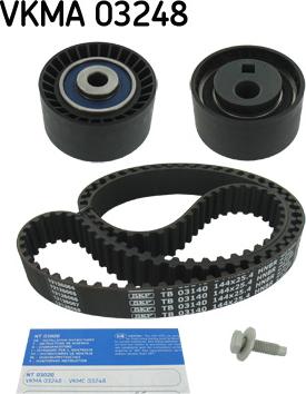 SKF VKMA 03248 - Kit cinghie dentate autozon.pro