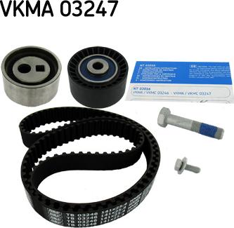 SKF VKMA 03247 - Kit cinghie dentate autozon.pro