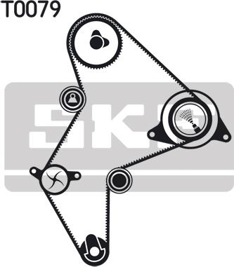 SKF VKMA 96219 - Kit cinghie dentate autozon.pro