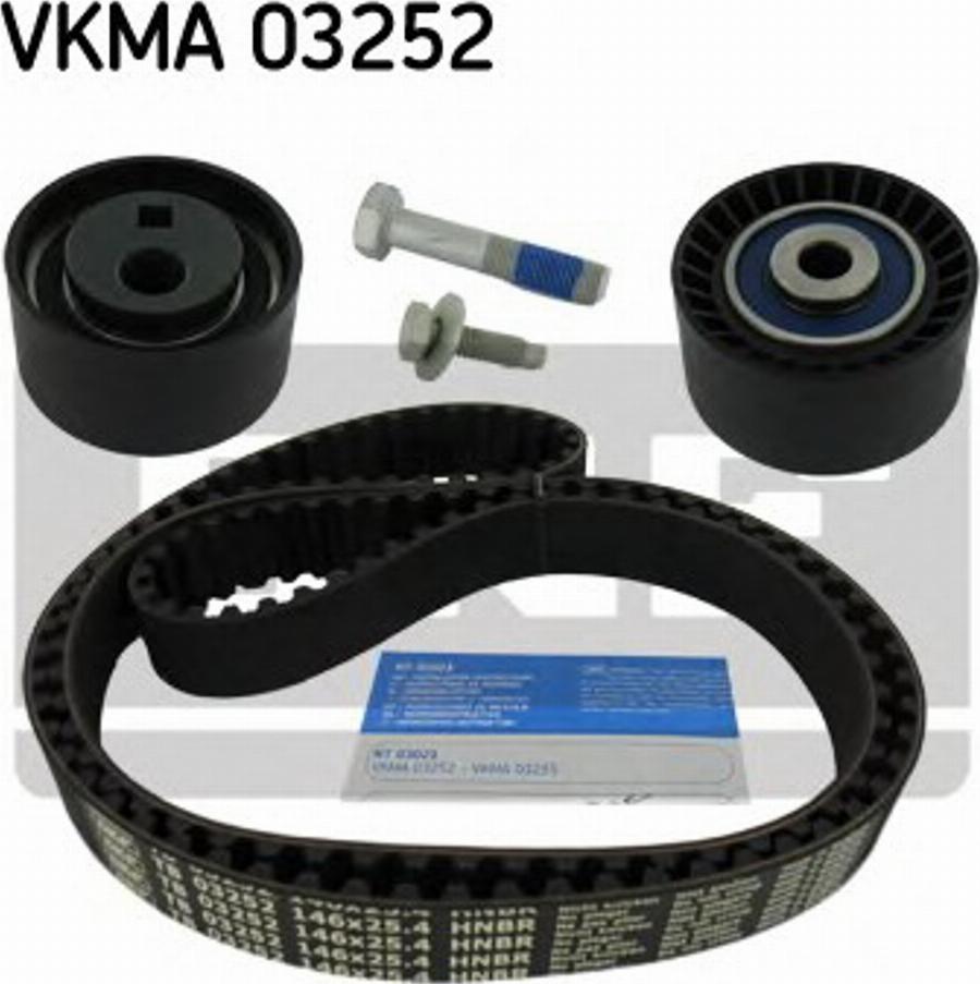 SKF VKMA 03252 - Kit cinghie dentate autozon.pro