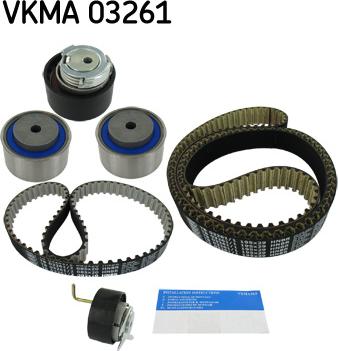 SKF VKMA 03261 - Kit cinghie dentate autozon.pro