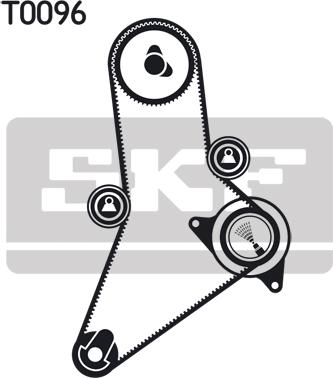 SKF VKMA 02984 - Kit cinghie dentate autozon.pro