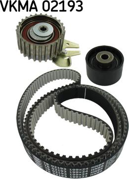 SKF VKMA 02193 - Kit cinghie dentate autozon.pro