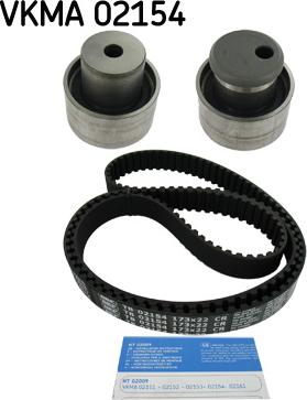 SKF VKMA 02154 - Kit cinghie dentate autozon.pro