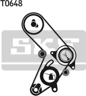 SKF VKMA 02161 - Kit cinghie dentate autozon.pro