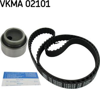 SKF VKMA 02101 - Kit cinghie dentate autozon.pro