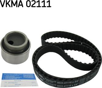 SKF VKMA 02111 - Kit cinghie dentate autozon.pro