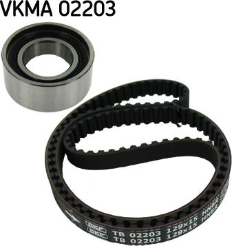 SKF VKMA 02203 - Kit cinghie dentate autozon.pro