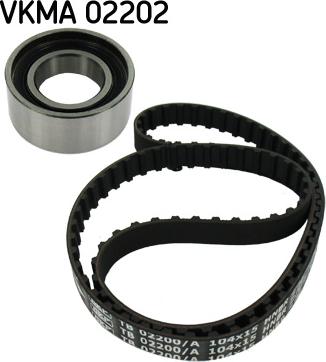 SKF VKMA 02202 - Kit cinghie dentate autozon.pro