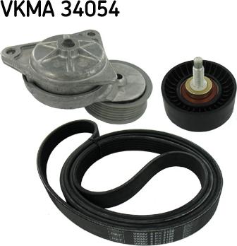 SKF VKMA 34054 - Kit Cinghie Poly-V autozon.pro