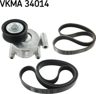 SKF VKMA 34014 - Kit Cinghie Poly-V autozon.pro