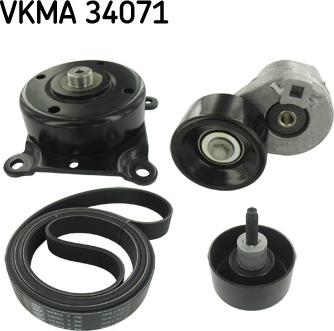 SKF VKMA 34071 - Kit Cinghie Poly-V autozon.pro