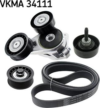 SKF VKMA 34111 - Kit Cinghie Poly-V autozon.pro