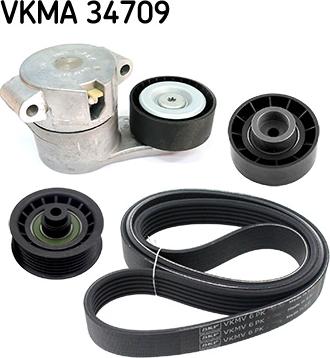 SKF VKMA 34709 - Kit Cinghie Poly-V autozon.pro