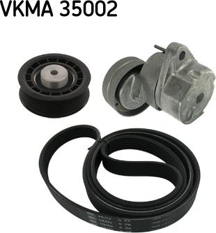 SKF VKMA 35002 - Kit Cinghie Poly-V autozon.pro